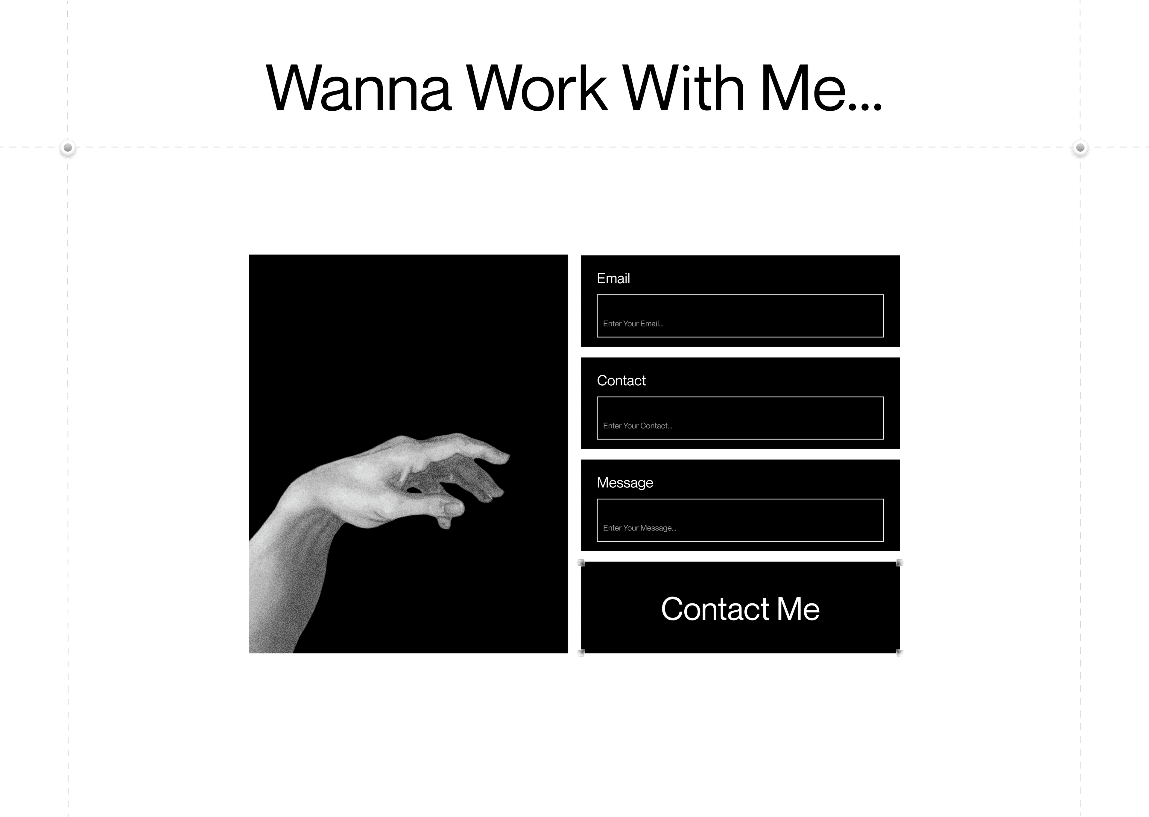 Portfolio Contact Screen